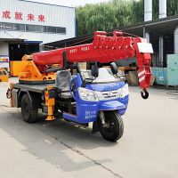 五征底盤改裝三輪三噸吊車 小型隨車吊 三輪吊車生產廠家起重機