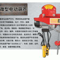 臺州起重機電動葫蘆